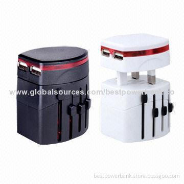 New Design One World Universal Travel Adapters with 5V/2.1A Output Current